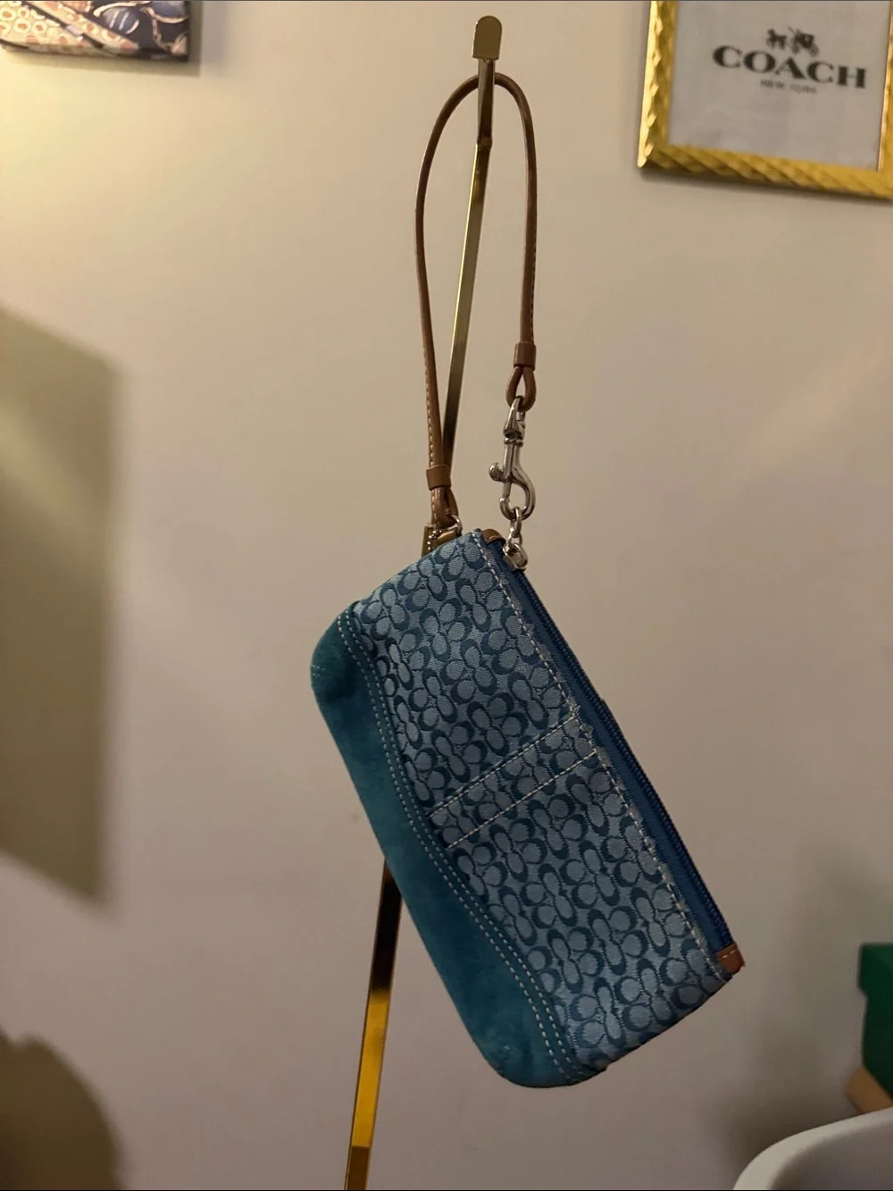 Vintage Coach Y2K wristlet